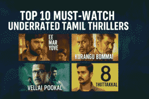 Top 10 Must-Watch Underrated Tamil Thriller Movies