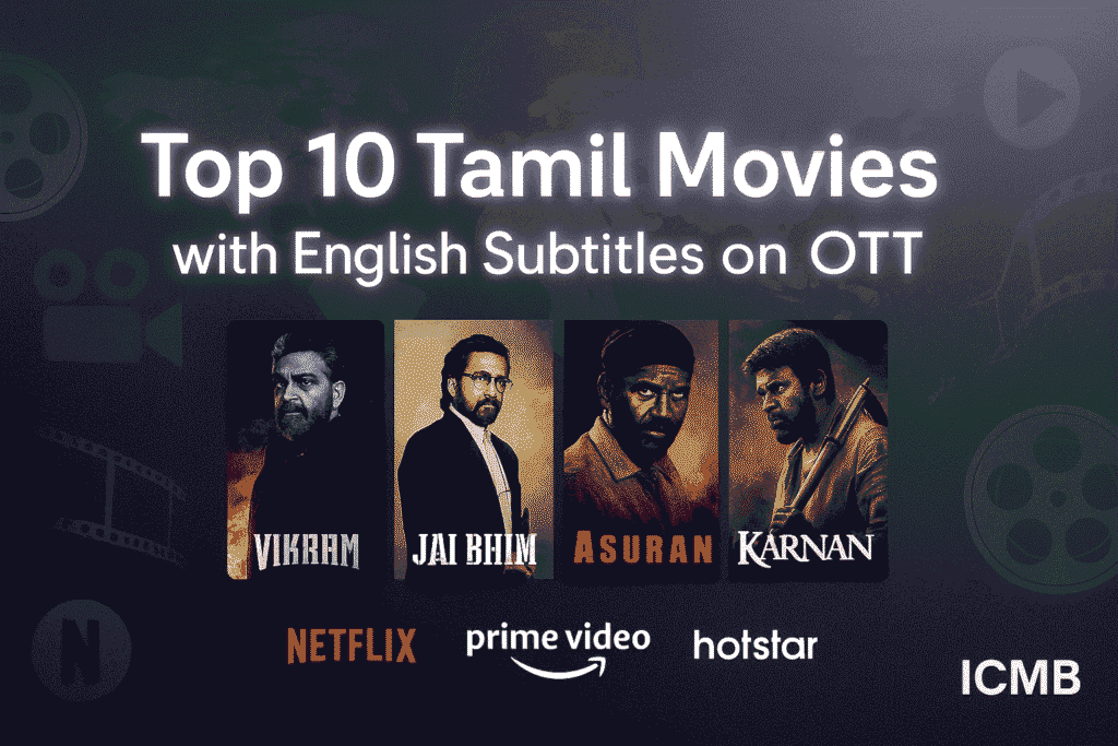 Tamil Movies with English Subtitles on OTT